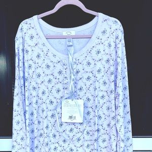 Oscar De La Renta NWT %100 Cotton Sleep-shirt